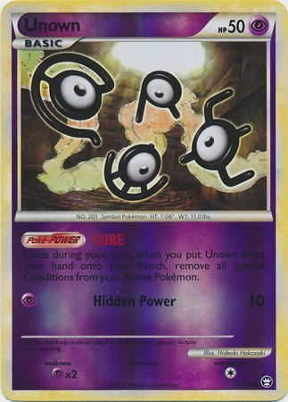 Unown - 51/102 - Uncommon - Reverse Holo | HS Triumphant