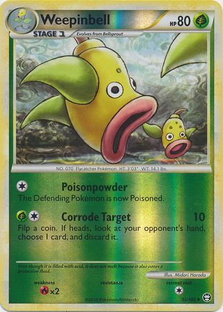 Weepinbell - 53/102 - Uncommon - Reverse Holo | HS Triumphant