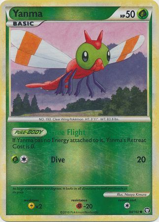 Yanma - 84/102 - Common - Reverse Holo | HS Triumphant