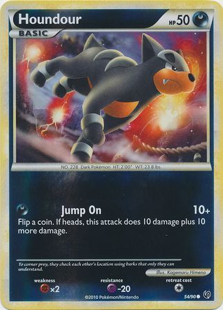 Houndour - 54/90 - Common - Reverse Holo | HS Undaunted