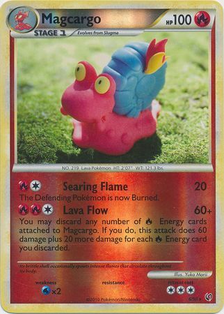 Magcargo - 6/90 - Holo Rare - Reverse Holo | HS Undaunted