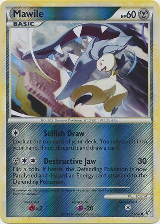 Mawile - 56/90 - Common - Reverse Holo | HS Undaunted