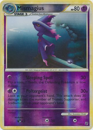 Mismagius - 19/90 - Rare - Reverse Holo | HS Undaunted