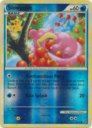 Slowpoke - 66/90 - Common - Reverse Holo | HS Undaunted