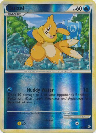 Buizel - 45/95 - Common - Reverse Holo | HS Unleashed