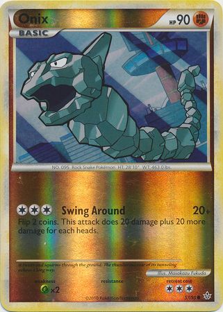 Onix - 57/95 - Common - Reverse Holo | HS Unleashed