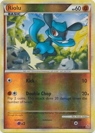 Riolu - 60/95 - Common - Reverse Holo | HS Unleashed