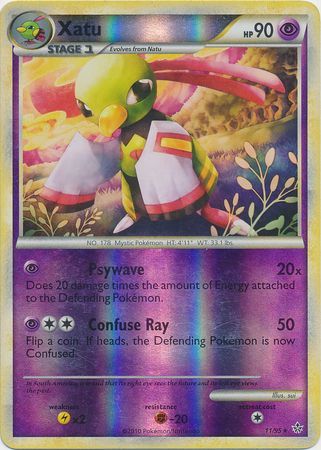 Xatu - 11/95 - Holo Rare - Reverse Holo | HS Unleashed