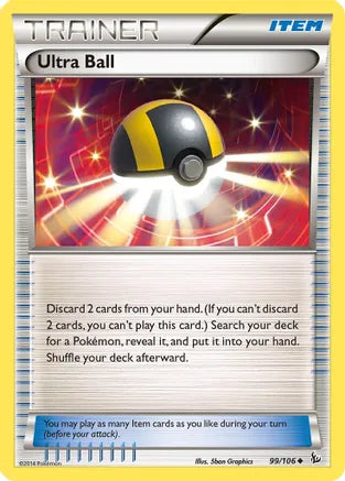 Ultra Ball - 99/106 - Uncommon | XY - Flashfire