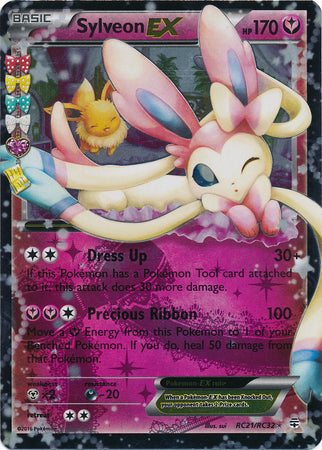 Sylveon EX - RC21/RC32 - Holo Rare ex | Generations