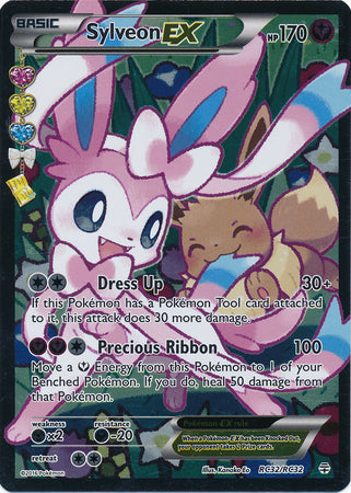 Sylveon EX - RC32/RC32 - Full Art Ultra Rare | Generations