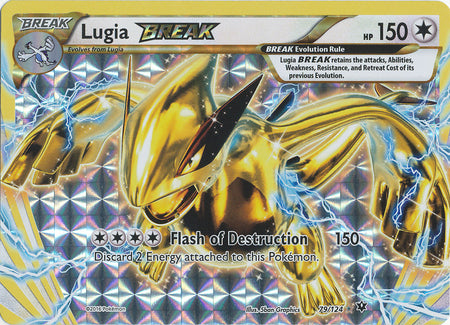 Lugia BREAK - 79/124 - Rare BREAK | XY - Fates Collide