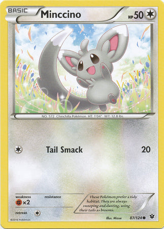 Minccino - 87/124 - Common | XY - Fates Collide