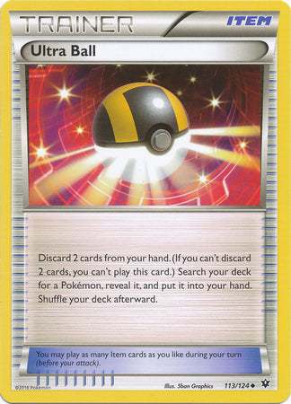 Ultra Ball - 113/124 - Uncommon | XY - Fates Collide