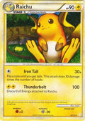 Raichu - 10/123 - Holo Rare | HeartGold SoulSilver
