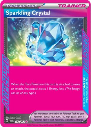 Sparkling Crystal - 142/142 - Ace Rare | SV - Stellar Crown