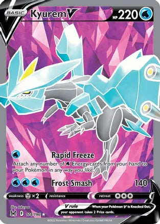 Kyurem V - 174/196 - Full Art Ultra Rare | SWSH - Lost Origin