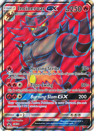 Incineroar GX - SM38 | SM Black Star Promos
