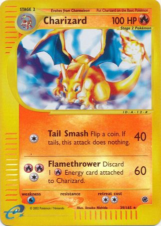 Charizard - 39/165 - Rare - Reverse Holo | Expedition