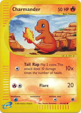 Charmander - 97/165 - Common - Reverse Holo | Expedition