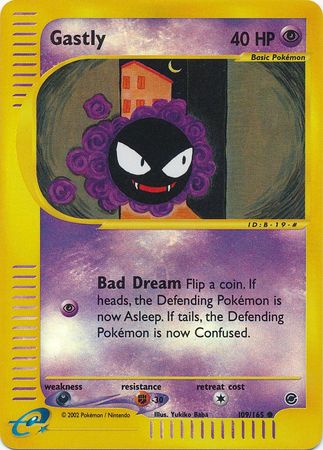 Gastly - 109/165 - Common - Reverse Holo | Expedition