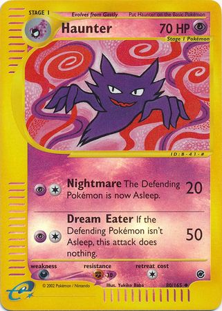 Haunter - 80/165 - Uncommon - Reverse Holo | Expedition