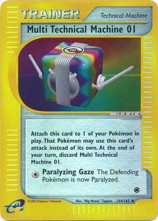 Multi Technical Machine 01 - 144/165 - Reverse Holo | Expedition