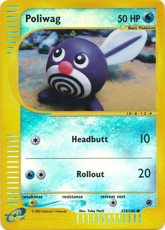 Poliwag - 125/165 - Common - Reverse Holo | Expedition