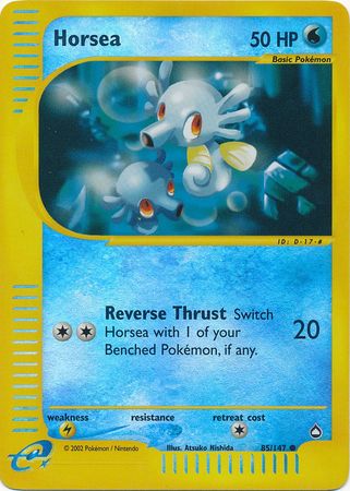 Horsea - 85/147 - Common - Reverse Holo | Aquapolis