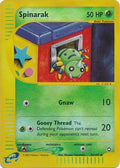Spinarak - 62/147 - Uncommon - Reverse Holo | Aquapolis
