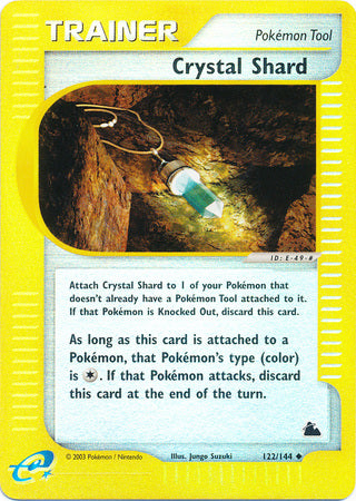 Crystal Shard - 122/144 - Uncommon - Reverse Holo | Skyridge
