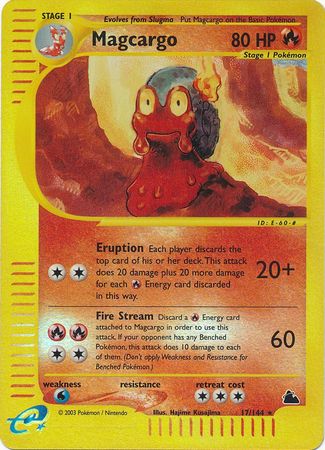 Magcargo - 17/144 - Rare - Reverse Holo | Skyridge