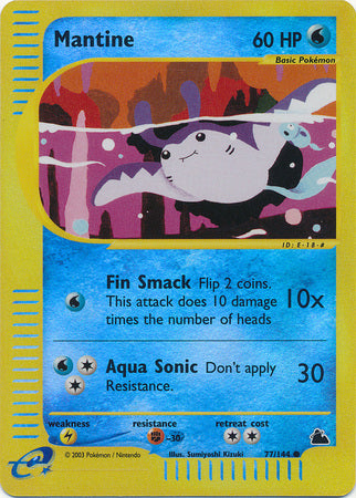 Mantine - 77/144 - Common - Reverse Holo | Skyridge