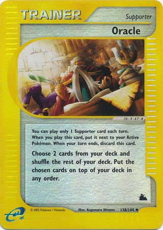 Oracle - 138/144 - Uncommon - Reverse Holo | Skyridge