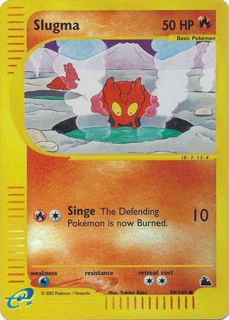 Slugma - 99/144 - Common - Reverse Holo | Skyridge
