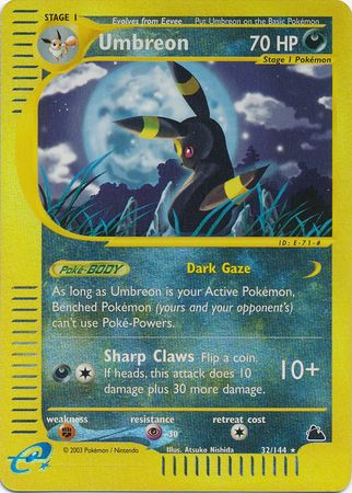 Umbreon - 32/144 - Rare - Reverse Holo | Skyridge