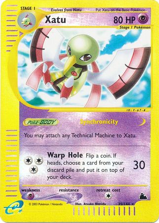 Xatu - 35/144 - Rare - Reverse Holo | Skyridge