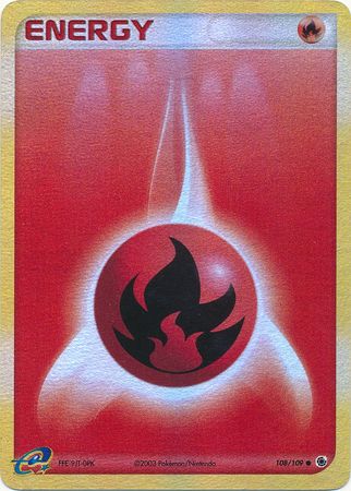 Fire Energy - 108/109 - Common - Reverse Holo | EX Ruby and Sapphire