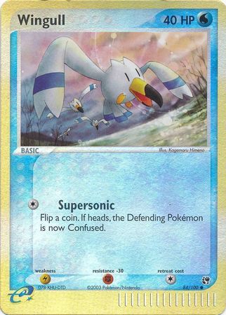 Wingull - 84/100 - Common - Reverse Holo | EX Sandstorm