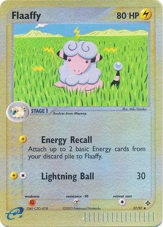 Flaaffy - 27/97 - Uncommon - Reverse Holo | EX Dragon