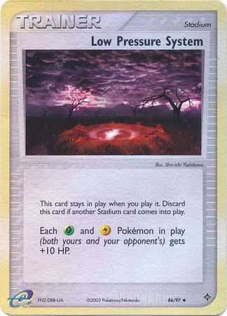 Low Pressure System - 86/97 - Uncommon - Reverse Holo | EX Dragon