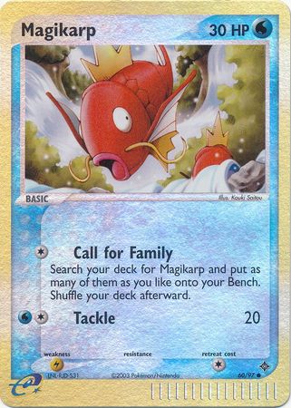 Magikarp - 60/97 - Common - Reverse Holo | EX Dragon