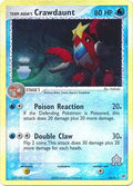 Team Aqua's Crawdaunt - 14/95 - Reverse | EX Team Magma vs Team Aqua