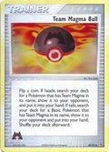 Team Magma Ball - 80/95 - Reverse Holo | EX Team Magma vs Team Aqua