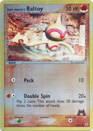 Team Magma's Baltoy - 60/95 - Reverse | EX Team Magma vs Team Aqua