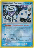 Snow-cloud Castform - 25/101 - Rare - Reverse | EX Hidden Legends