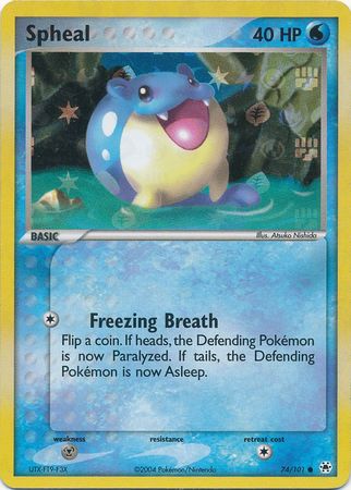 Spheal - 74/101 - Common - Reverse Holo | EX Hidden Legends
