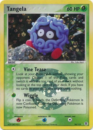 Tangela - 30/112 - Rare - Reverse Holo | EX FireRed & LeafGreen