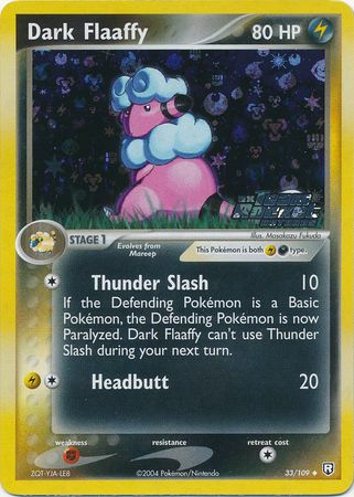 Dark Flaaffy - 33/109 - Reverse Holo | EX Team Rocket Returns