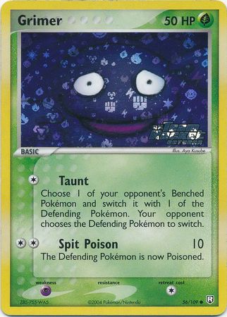 Grimer - 56/109 - Common - Reverse Holo | EX Team Rocket Returns